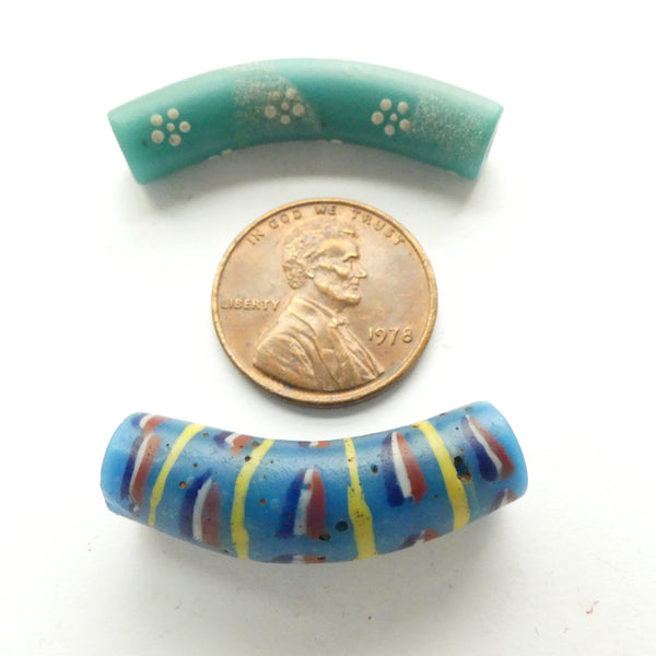 Lampwork, Antique Venetian and Mystery Bead, Sold by the Set of 2