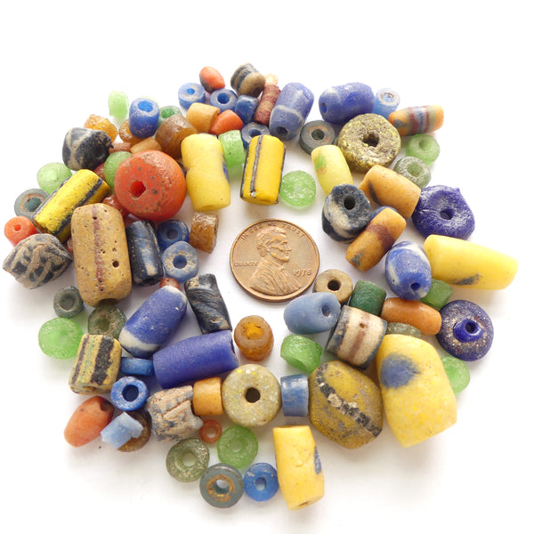Collector Set of Powderglass Beads with More Advanced and Diverse Patterns