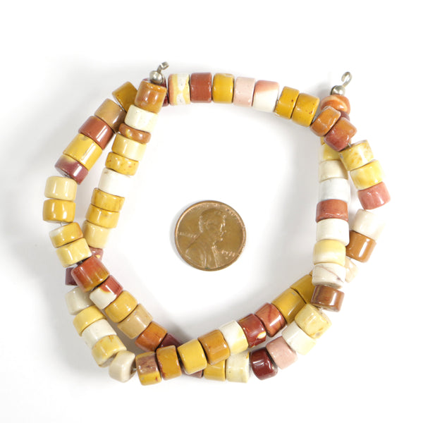 Mookite, Slices, Size Varies, Largest 7x8mm on 16-inch Strand