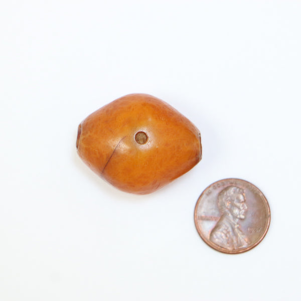 African Amber, Diamond Shape, 30x25mm,