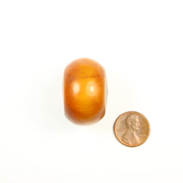 African Amber, Medium Dark Glowing Amber, 24x35mm