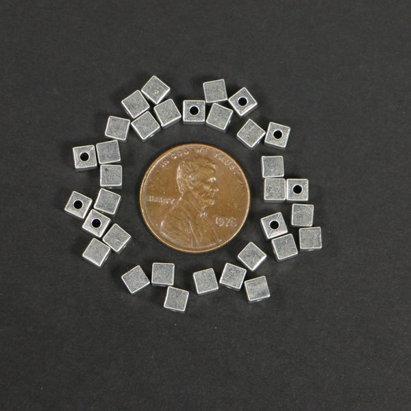 Cast Mini Cubes 3x3x3mm, Sold as Set of 33