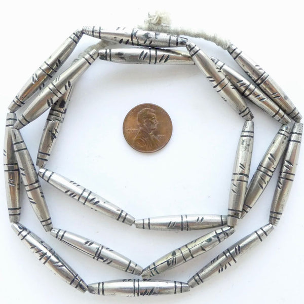 Silver Long Tuareg Bicones