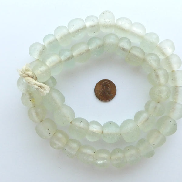 Dogon Clear "Dutch" Beads 15-18mm