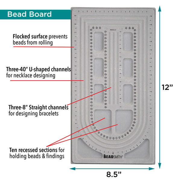 Bead Board, Long Three Channel