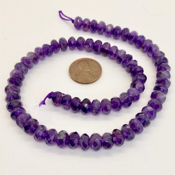 Faceted Amethyst beads Bead-Zone.com