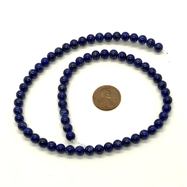 lapis lazuli 6mm Bead-Zone.com