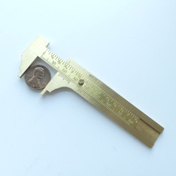 Brass Millimeter Gauge