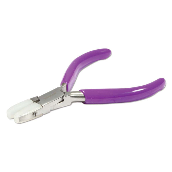 Pliers, Nylon Jaw Mini, Purple Handles