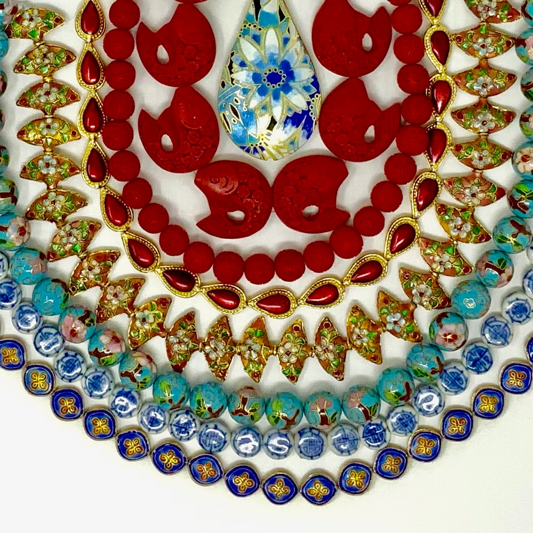 Ancient, Indo-Pacific Beads with Other Glass & Stone Beads