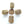 Brass. Lost Wax Cast Beads, Baoule, Barrel Shape 20x13mm, Set of 4