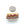 Millefiori Antique Trade Beads, Warm Amber & Brick with a Hint of Blue, 26x12mm