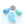 Bohemian, Wedding Bead Components, Light Blue/TQ Opaque, Set of 3