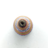 Kiffa, Cone Shape, Multi-Colored, 16mm Diameter 10mm Tall, Excellent Condition