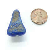 Kiffa, Vintage, Blue with White Dots, Perfect, 30mm Tall by 18mm Wide at Base