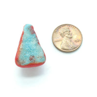 Kiffa, Red, Vintage or Older, 27x17mm in Perfect Condition