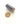 Chevron, Antique Venetian Large Long 6-Layer Bead, 39x20mm
