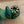 Moroccan Amazonite Beads Necklace, Antique, 21 Inches Long