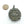 Bronze, Antique Coin Pendant, 33mm Diameter, Set in Metal Frame
