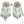 Turkoman Clasp Components Made Into Pendants, 60mm Wide, Sold Individually