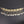 Turkoman Vintage Diadem Silver with Gilding, 9 Linked Components, 25x6 inches