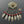 Turkoman Clasp Component Made Into Pendant with Dangles, 56mm wide