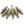 Brass, Extra Large and Powerful Spiral Beads, 55-60mm Long and 15-17mm Diameter, Sold Individually