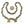 Brass, Gond, Strand of Antique Brass Beads and Mini & Micro Pendants, 14-inches