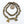 Brass, Gond, Strand of Antique Brass Beads and Mini & Micro Pendants, 14-inches