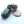 Himalayan Pendant/Spacer, Brass with Natural Turquoise Inlay, 30x16mm, Sold Individually