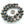 Cloisonne, Vintage Round, Black 12mm, Sold Indiv