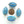 Kingfisher Feather Beads, Silver Ovals with Turquoise Feathers,  25x15mm, Damaged on One Side, Sold Individually