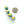 Cloisonne, Vintage Round 12mm, Medium Blue w/ Yellow & White, Sold Individually