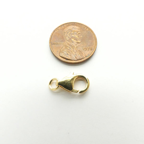 Clasp, Gold Filled, Lobster Medium Large 15mm with Ring