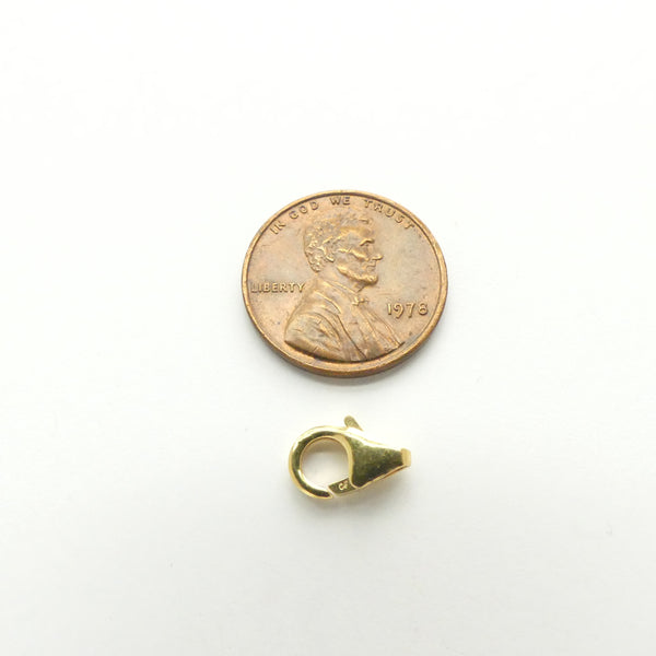 Clasp, Gold Filled, Lobster Medium 10mm