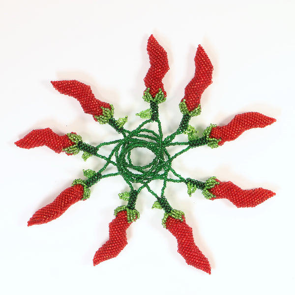 Ornaments, Red Hot Chile Peppers, 5 inches long