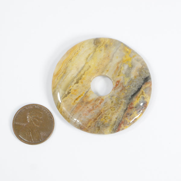 Crazy Lace Jasper, Donut (Bi), 45mm