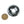 Hematite, Donut (Bi), 35mm Diameter