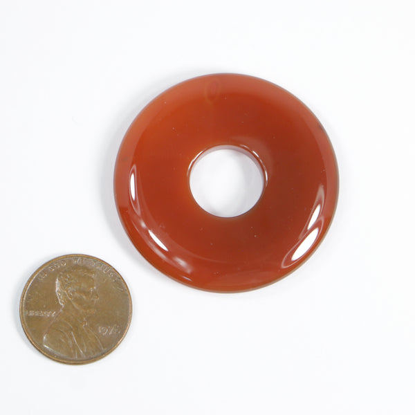 Carnelian, Donut (Bi), 40mm