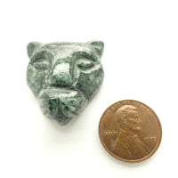 Jade Pendant, Jaguar, Guatemalan