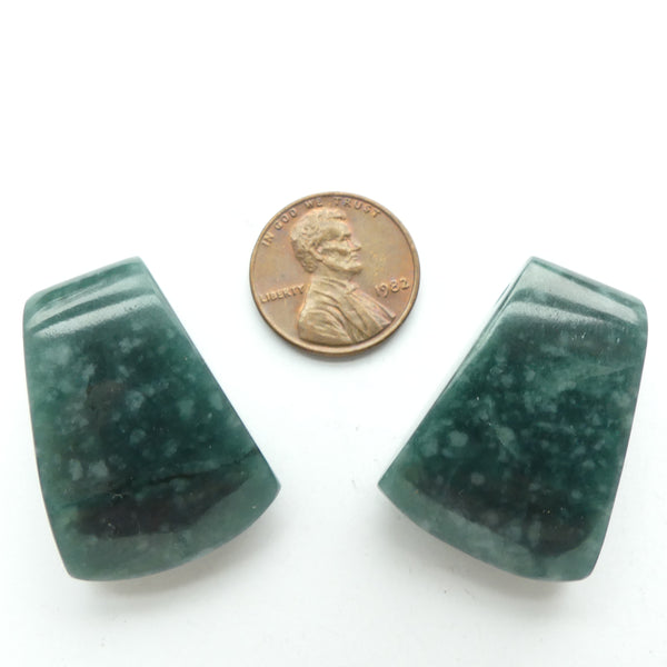 Jade Axe Blade Shape Pendants, Maya from Honduras, 15x30mm Sold Individually