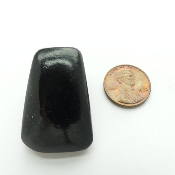 Jade Axe Blade Shape Pendant, Maya from Honduras, 18x36mm