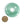 Green Aventurine, Donut (Bi), 45mm