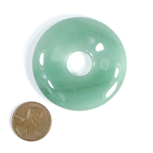 Green Aventurine, Donut (Bi), 45mm
