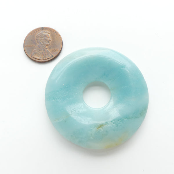 Amazonite, Donut (Bi), 45mm