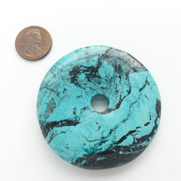 Turquoise, Donut (Bi), 60mm