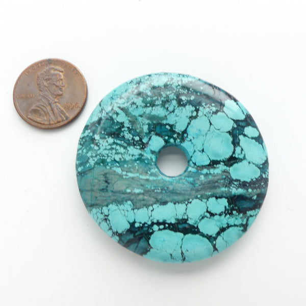 Turquoise, Donut (Bi), 45mm