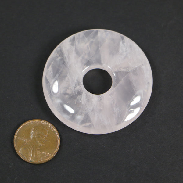 Rose Quartz, Donut (Bi), 45mm