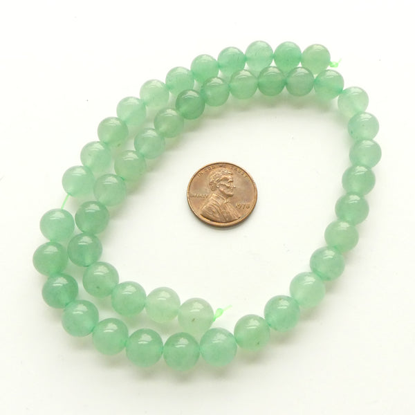 Aventurine, Green, 8mm Round