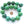 Turquoise, Beads, Round 25mm, Extraordinary Green on 16-inch Strand
